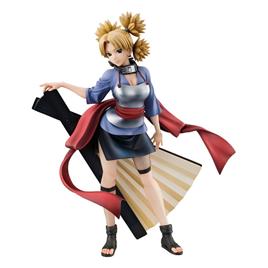 Megahouse Naruto Gals Pvc Temari 21 Cm Statue Colorido