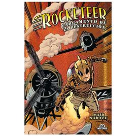 Moztros Producciones Rocketeer Cargamento De La Destruccion Metal Comic Dourado Spanish