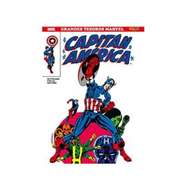 Panini Grandes Tesoros Marvel. Capitan America De Jim Steranko Manga Comic Colorido Spanish