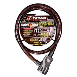 Trimax Locks 25 Mm 6´ Cable Lock Castanho