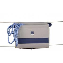 Blue Performance L Guard Rail Bag Cinzento 40 x 32 x 7 cm
