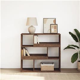 vidaXL Estante/divisória 100x33x94,5 cm cor carvalho castanho