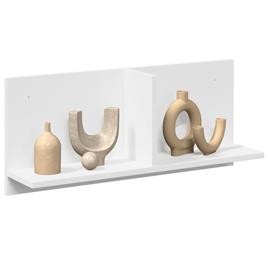 vidaXL Armário de parede 70x16,5x30 cm derivados de madeira branco