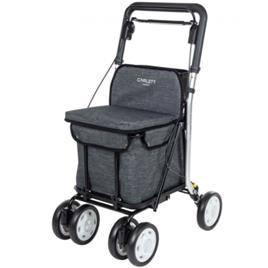 CARRINHO DE COMPRAS DE GELO CARLETT COMFORT (CINZA ESCURO)