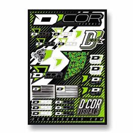 Dcor Visuals Logos Stickers Verde