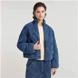 G-star Cocoon Bomber Jacket Azul XS Mulher