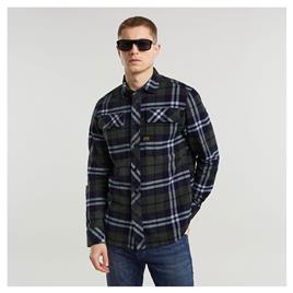 G-star Cpo Long Sleeve Shirt Azul XS Homem