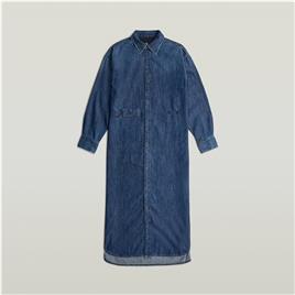 G-star Long Tab Long Sleeve Dress  XL Mulher