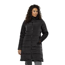 Jack Wolfskin Eisbach Coat Preto L Mulher