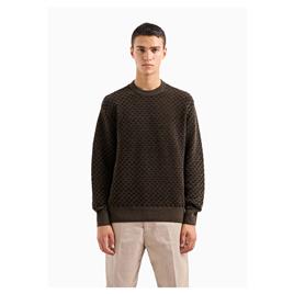 Armani Exchange 6dzm1p_zm4gz Sweater Verde 2XL Homem