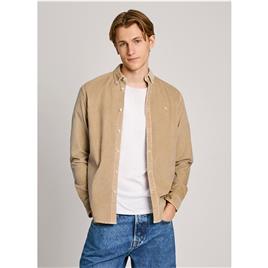 Pepe Jeans Miller Long Sleeve Shirt Beige S Homem