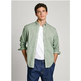 Pepe Jeans Manley Long Sleeve Shirt Verde M Homem