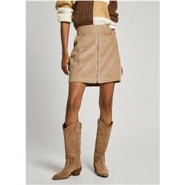 Pepe Jeans Cassie Short Skirt Castanho M Mulher