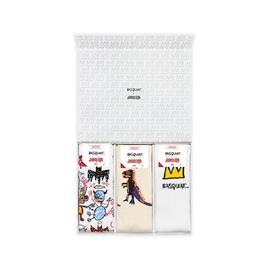 Jimmy Lion Athletic Basquiat Long Socks 3 Pairs Beige,Branco EU 36-40 Homem