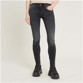G-star Lynn Mid Skinny Jeans Cinzento 32 / 30 Mulher