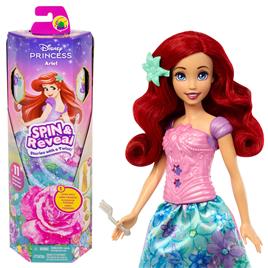 Disney Princess Boneca Frozen Ariel Spin And Reveal