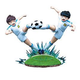 Taka Capitão Tsubasa Oliver Hutton E Tom Becker Figura Gêmea Dourada