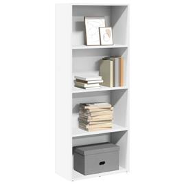 vidaXL Estante 60x30x152 cm derivados de madeira branco