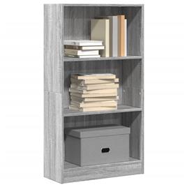 vidaXL Estante 60x24x109 cm derivados de madeira cinzento sonoma