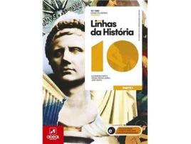 Manual Escolar Novo Linhas da História 10.º Ano 2021 de Vários Autores