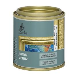 Verniz LAKEONE 30ML DOURADO