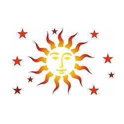 Molde decorativo SOL