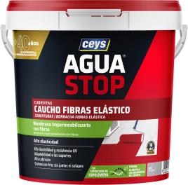 Impermeabilizante  CEYS AGUASTOP BORRACHA CINZA 5KG