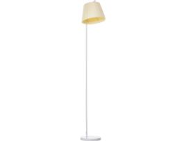 Candeeiro de Pé HOMCOM B31-266 (Branco - E27 - 40W - Metal - 25x165 cm)