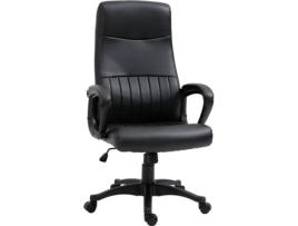 Cadeira de Escritório Executiva VINSETTO 921-474BK (Preto  - 61.5 x 66 x 113 cm)