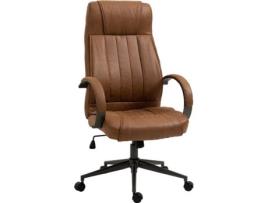Cadeira de Escritório Executiva VINSETTO 921-475 (Castanho - 61.5 x 52.5 x 118 cm)