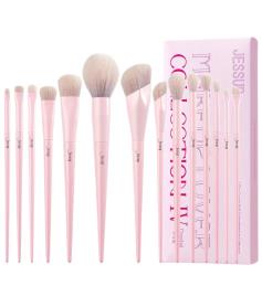 Jessup Beauty - *Makeup Lover Collection IV* - Conjunto de 14 pincéis - Crystal Pink