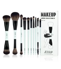 Jessup Beauty - *Makeup Lover Collection V* - Conjunto de 10 pincéis - Bright Cyan