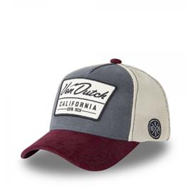 Von Dutch GORRA HOMME BASEBALL, Beige, Gris, Burdeos - Ref.