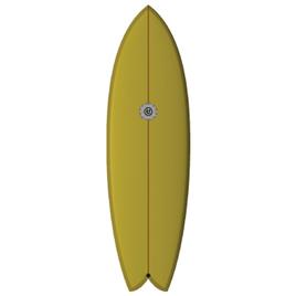 Tsa Prancha De Surfe Element Twin Fish Mustard 3f Future 6´2´´