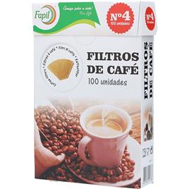 Filtros para Café Nº4 100un Fapil