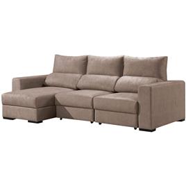 Sofá chaise longue NICOSIA com cama