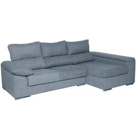 Sofá chaise longue PRATA com 2 baús