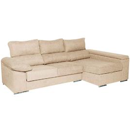 Sofá chaise longue PRATA com 2 baús