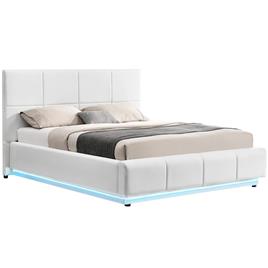 Cama de casal INFINITY II elevatória com LED