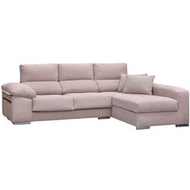 Sofá chaise longue FAUSTO com pouf