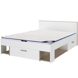 Pack cama de casal DREAM 140x190cm + colchão SPRING ROLLER