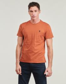 Faguo PAP  T-Shirt mangas curtas ARCY T-SHIRT COTTON  Laranja Disponível em tamanho para homem. EU S,EU M,EU L,EU XL.Homem > Roupas > Camiseta