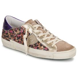 Philippe Model  Sapatilhas PRSX LOW WOMAN  Multicolor Disponível em tamanho para senhora. 36,37,38,39.Mulher > Sapatos > Tenis