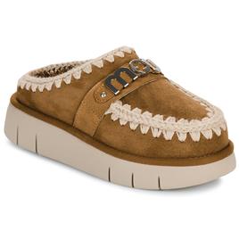 Mou  Tamancos BOUNCE CLOG METAL LOGO  Castanho Disponível em tamanho para senhora. 38,39,40,41.Mulher > Calçasdos > Tamanco