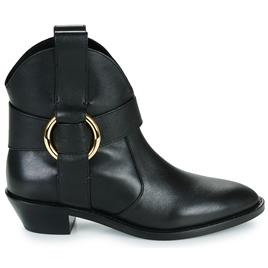 See by Chloé  Botas baixas NEW RING LINE  Preto Disponível em tamanho para senhora. 37,38,39,40.Mulher > Sapatos > Botins