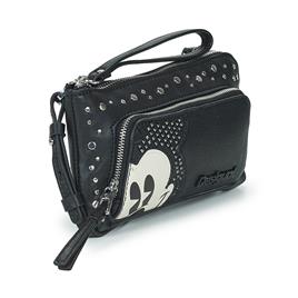 Desigual  Pouch / Clutch MONE MICKEY STUDSTYLE LISA  Preto Disponível em tamanho para senhora. Único.Bolsas > Pouch/ Clutch