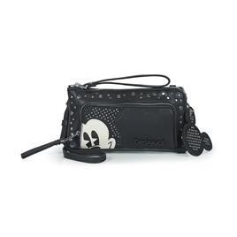 Desigual  Pouch / Clutch MONE MICKEY STUDSTYLE LISA  Preto Disponível em tamanho para senhora. Único.Bolsas > Pouch/ Clutch