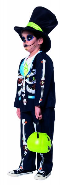 Fato Menino Dia dos Mortos - 7-8 Anos