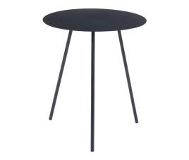Mesa de apoio redonda sula 3 pés metal [en.casa] 40x40