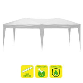 Sungarden Carpa Plegable Acero 3x6m - Color Blanco